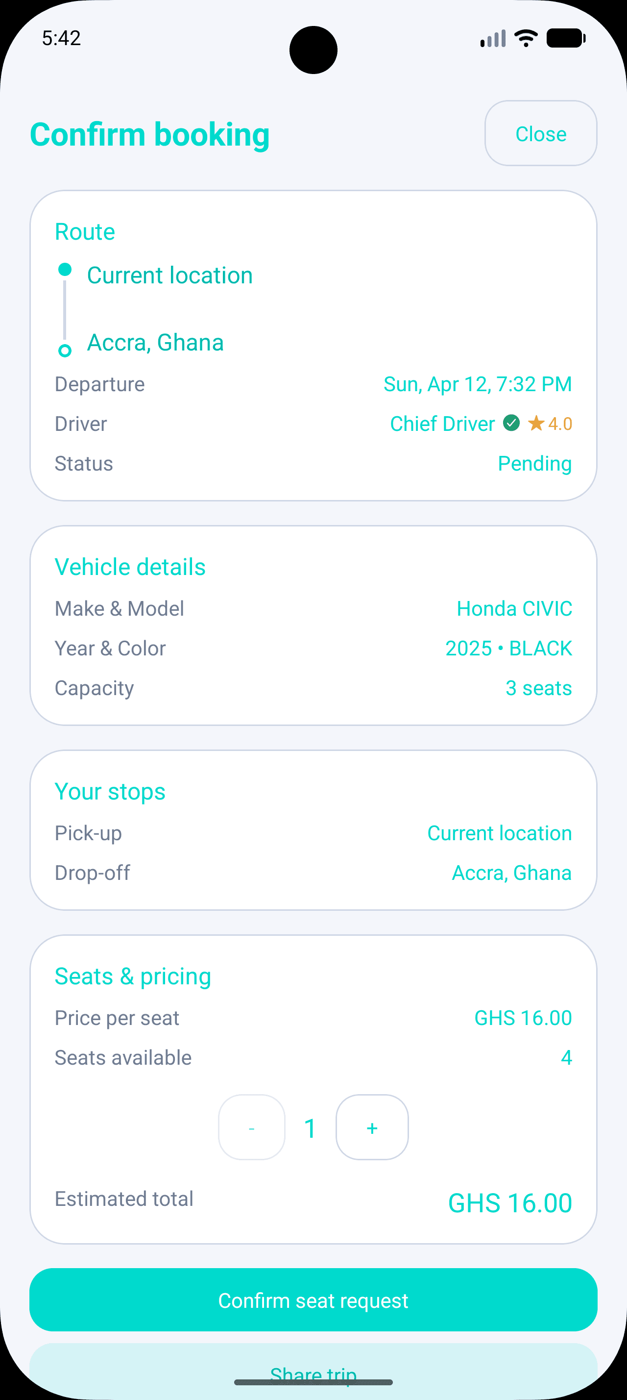 Book in Seconds
